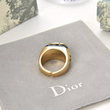 Vintage Simple Letter Open Ring