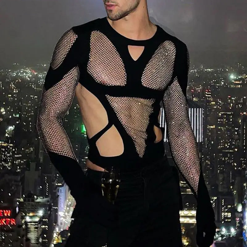 Men's Mesh Bodysuit