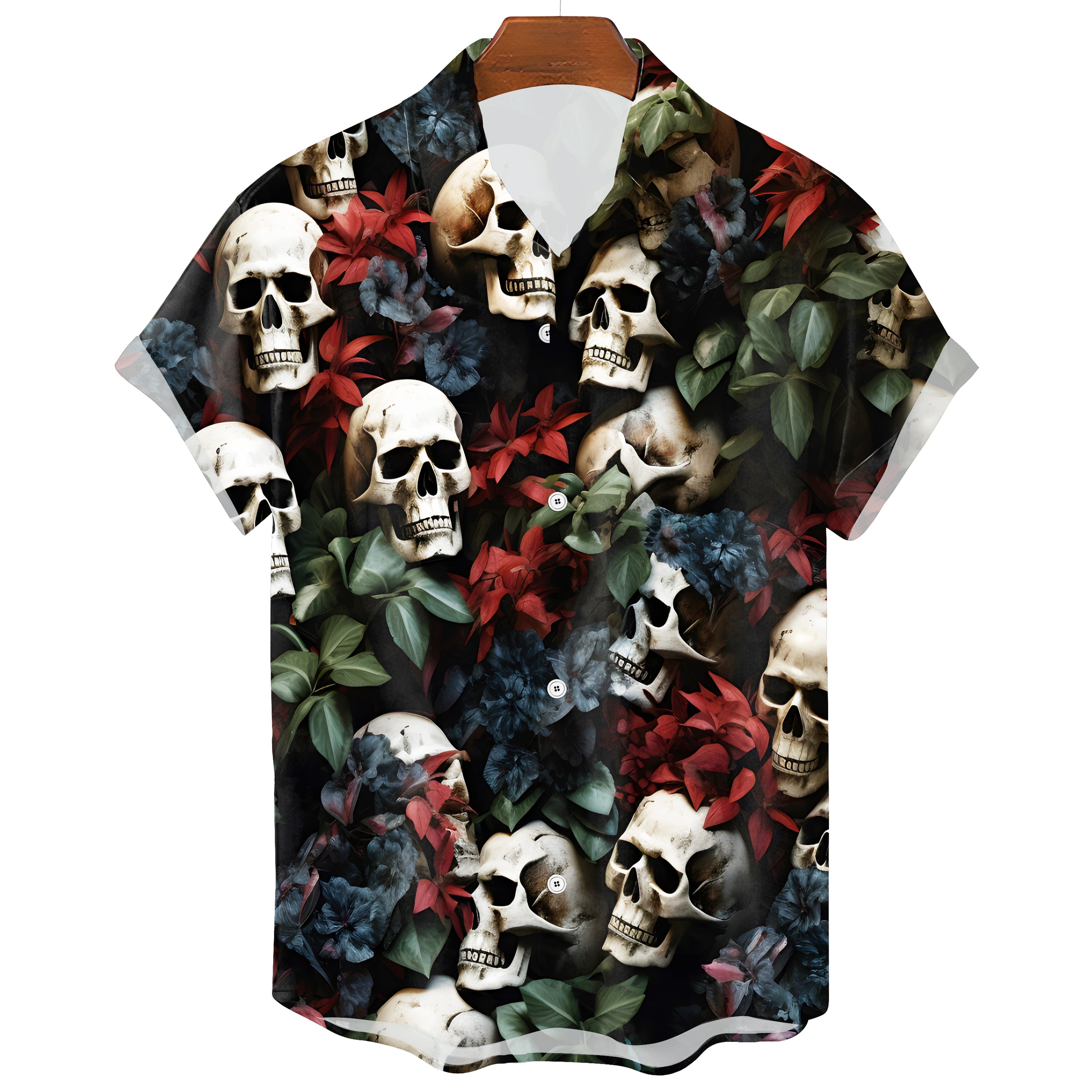 Hawaiian Skull T-Shirt