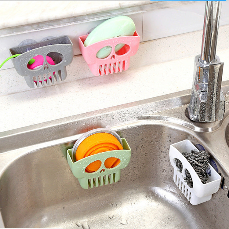 Skull Dish Sponge Holder