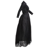 Black Gothic Lace Dress