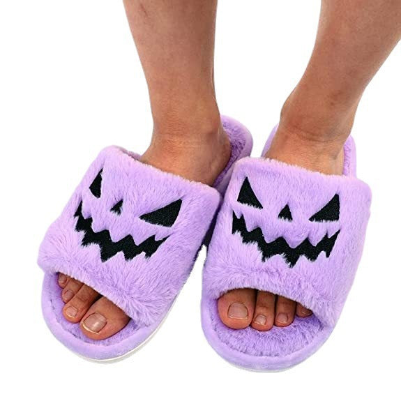 Jack O' Lantern Slippers