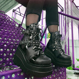 Gothic Honeycomb Boots