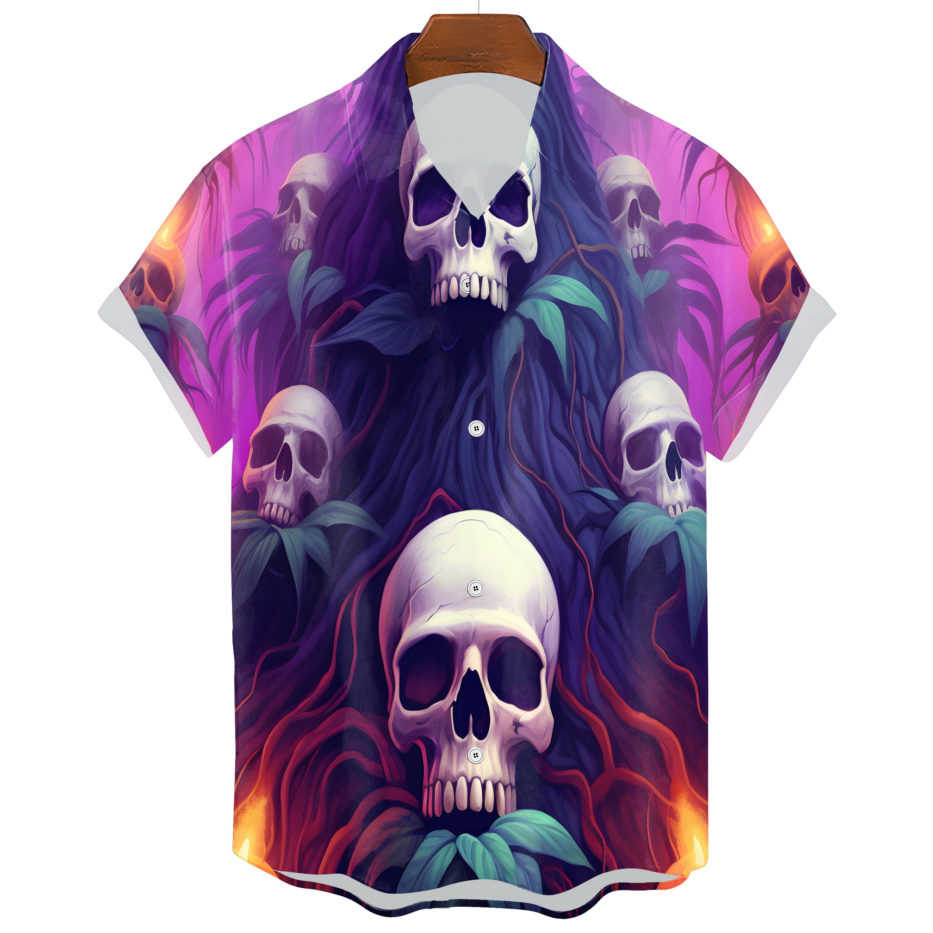 Hawaiian Skull T-Shirt