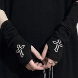 Gothic Fingerless Gloves