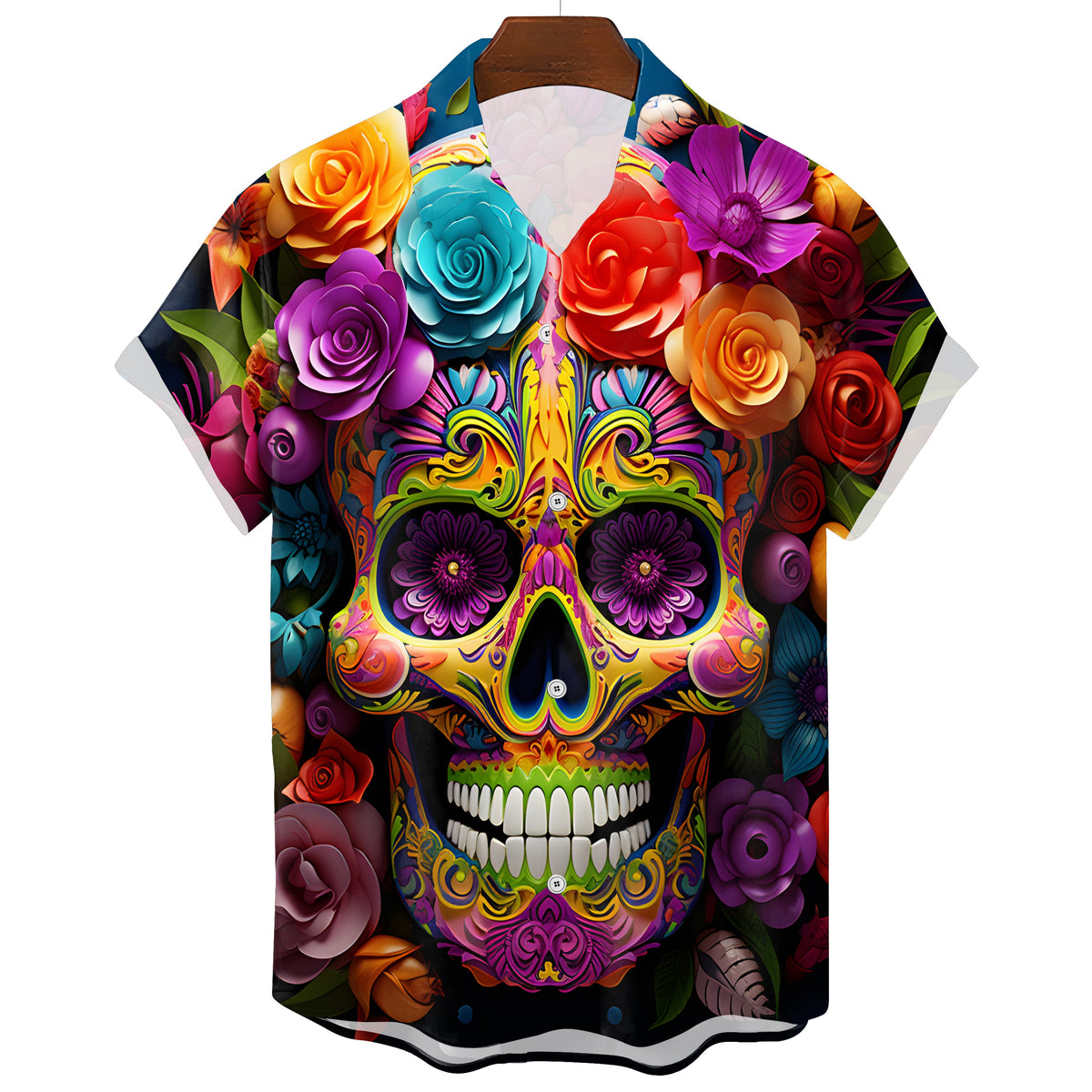 Hawaiian Skull T-Shirt