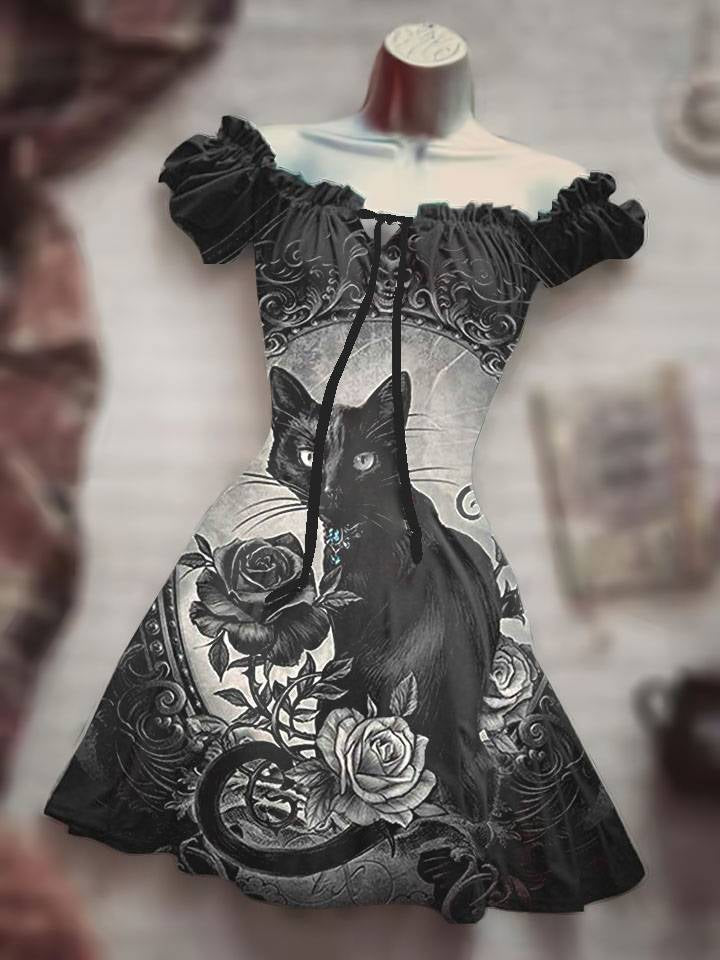 Gothic Boho Dress