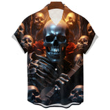 Hawaiian Skull T-Shirt