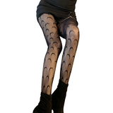 Crescent Moon Tights