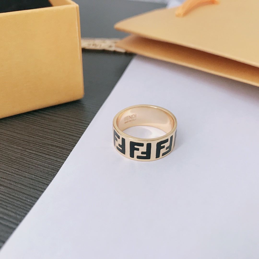 F Letter Ring