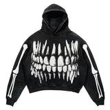 Unisex Skull Hoodie