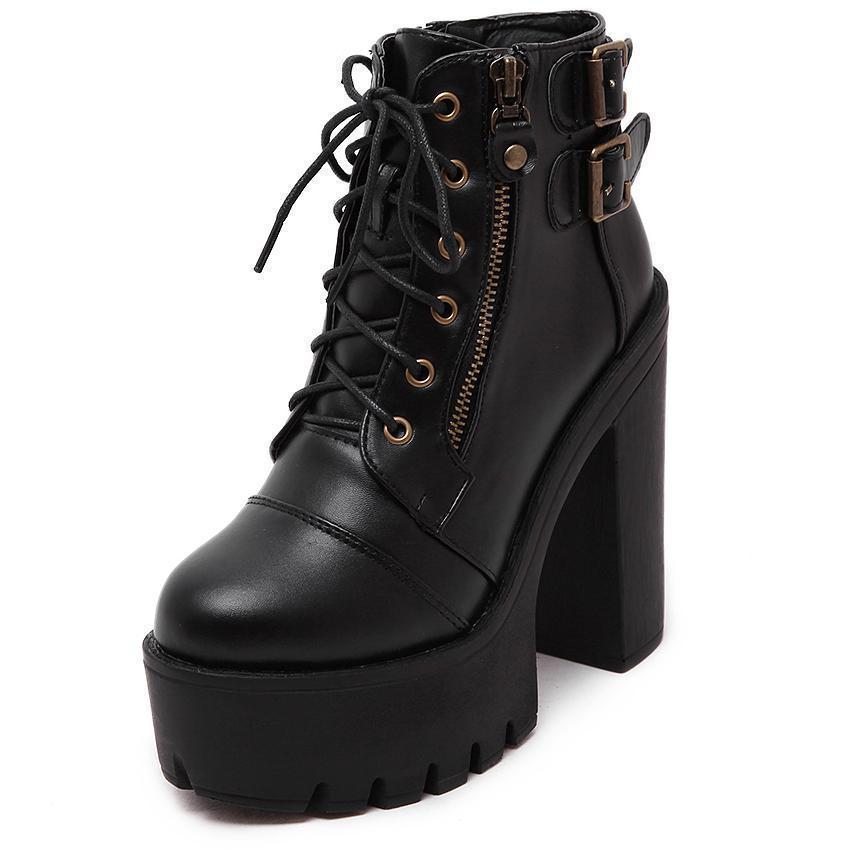 Gothic Ankle Boots