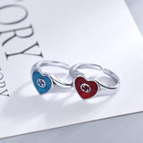 Heart Shape Open Ring