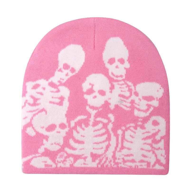 Unisex Skull Beanie