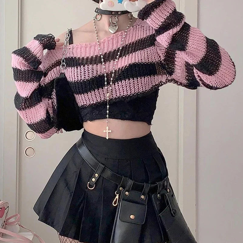 Women's Cropped Sweater