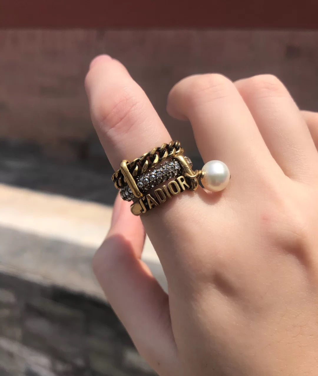 Vintage 3 Circle Ring