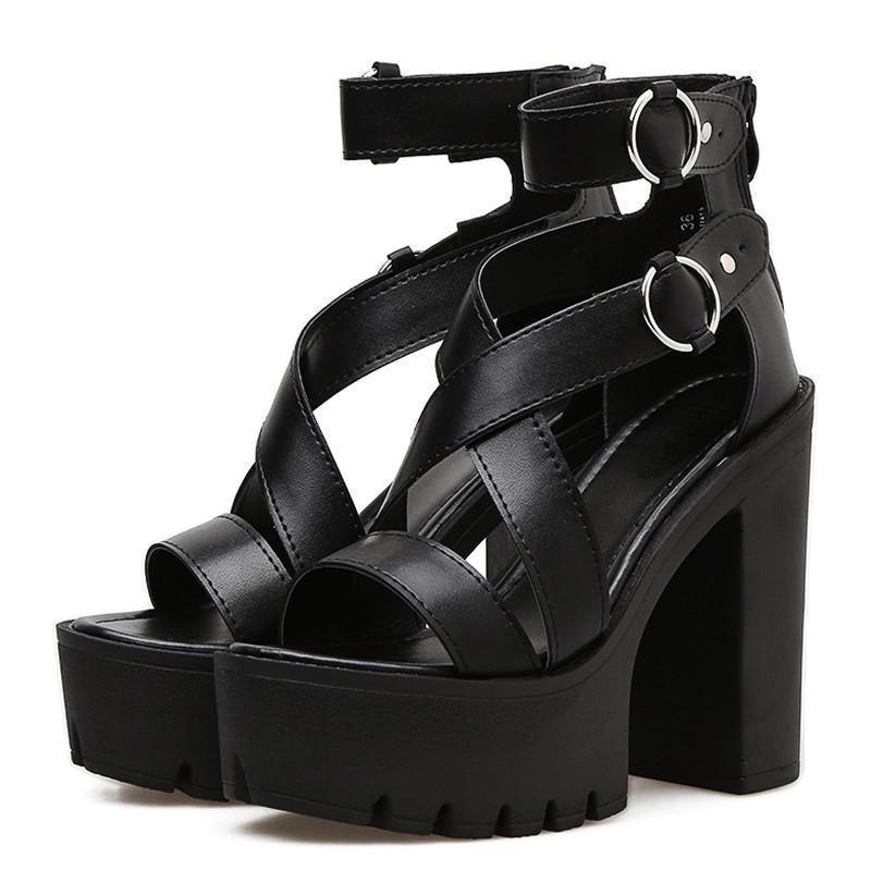 Gothic Platform Sandals