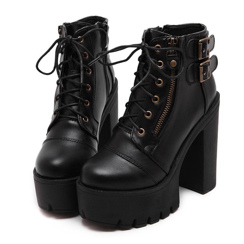 Gothic Ankle Boots