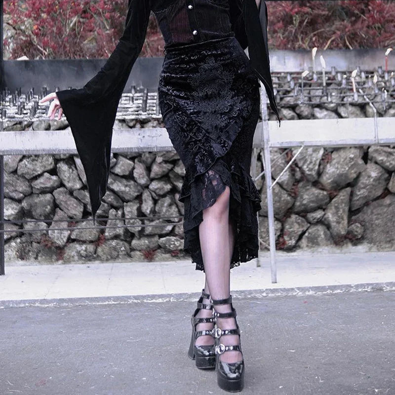 Gothic Vintage Skirt