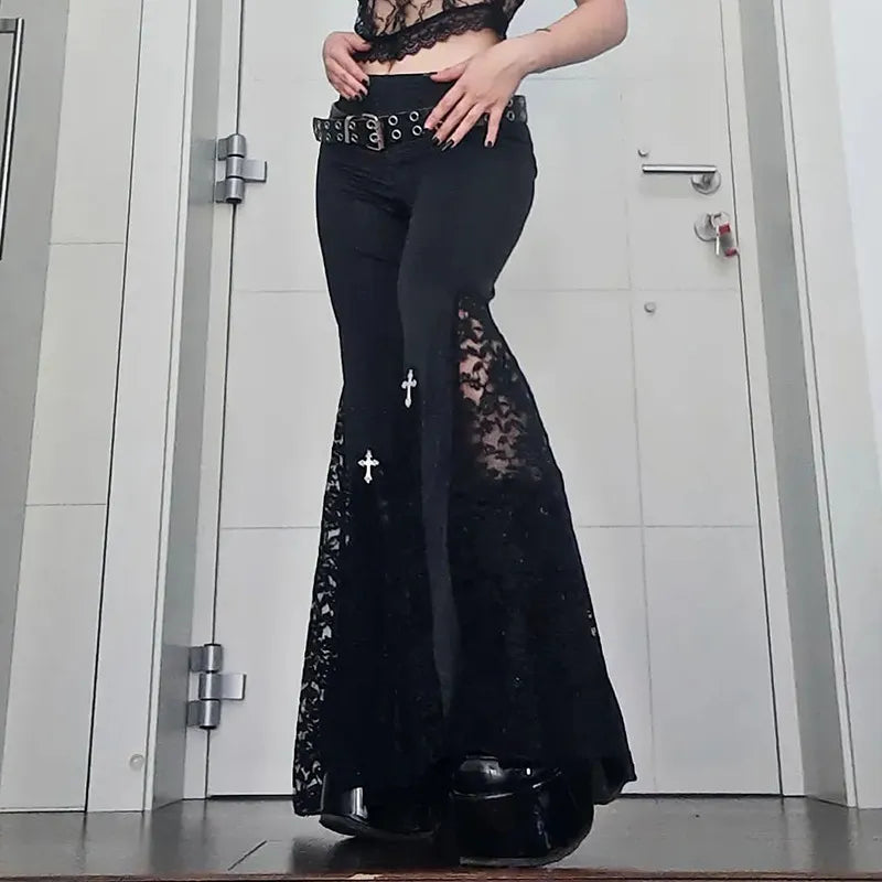 Gothic Flare Pants