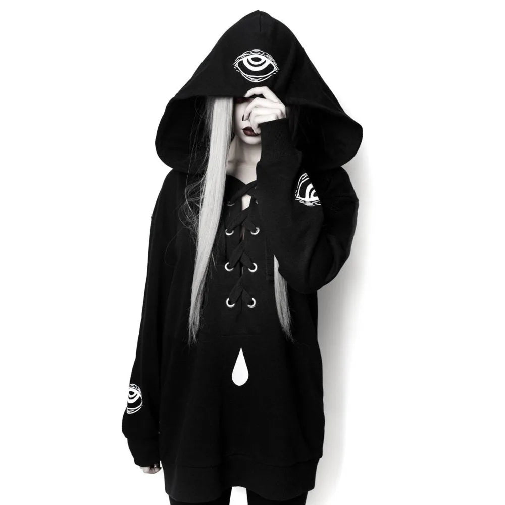 Hooded Gothic Sweatshirt