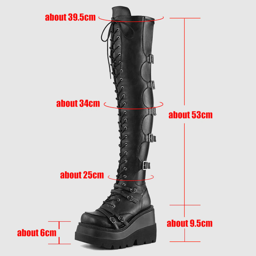 Unisex Platform Boots