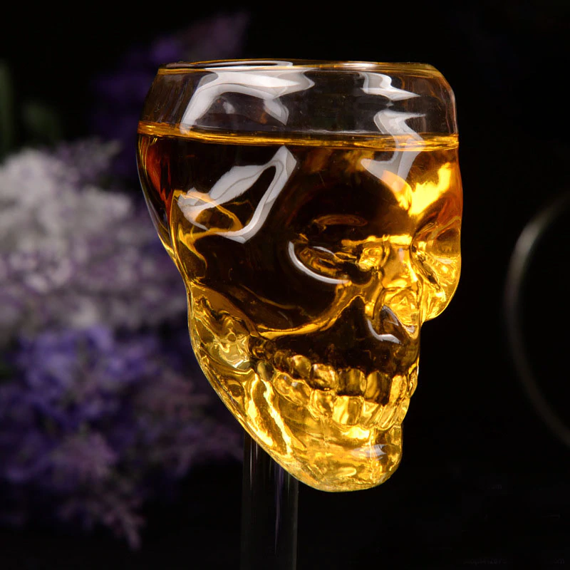 Skull Wine Glass