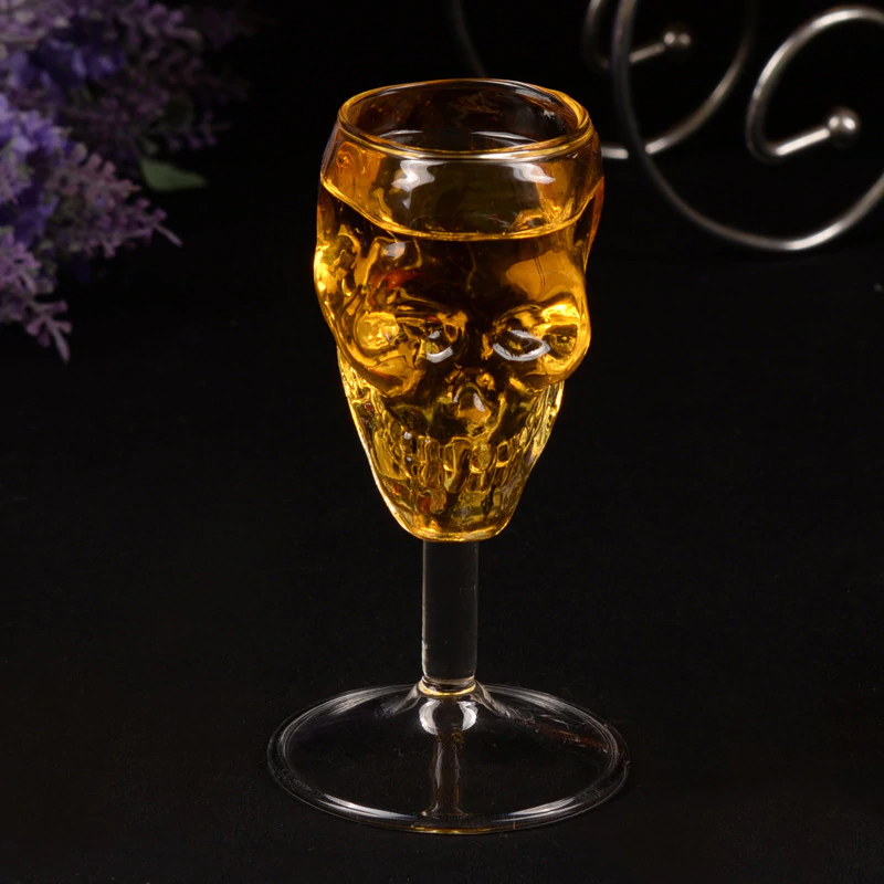 Skull Wine Glass