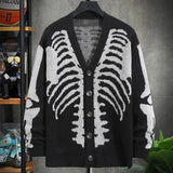 Men's Skull Cardigan