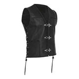 Men's Leather Vest