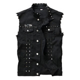 Denim Punk Vest