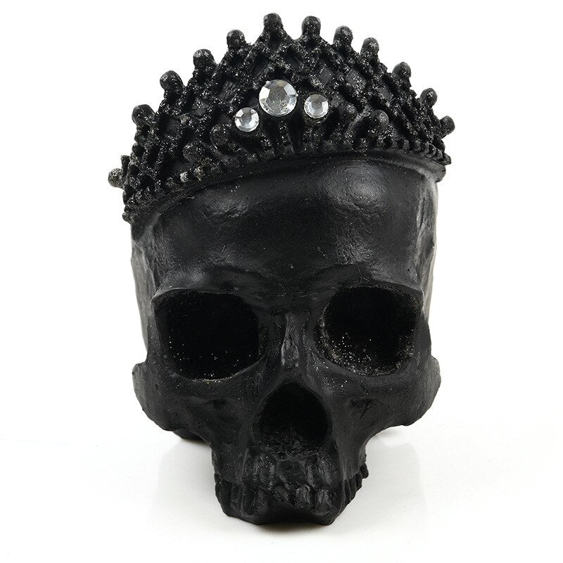 Imperial Crown Skull Decoration