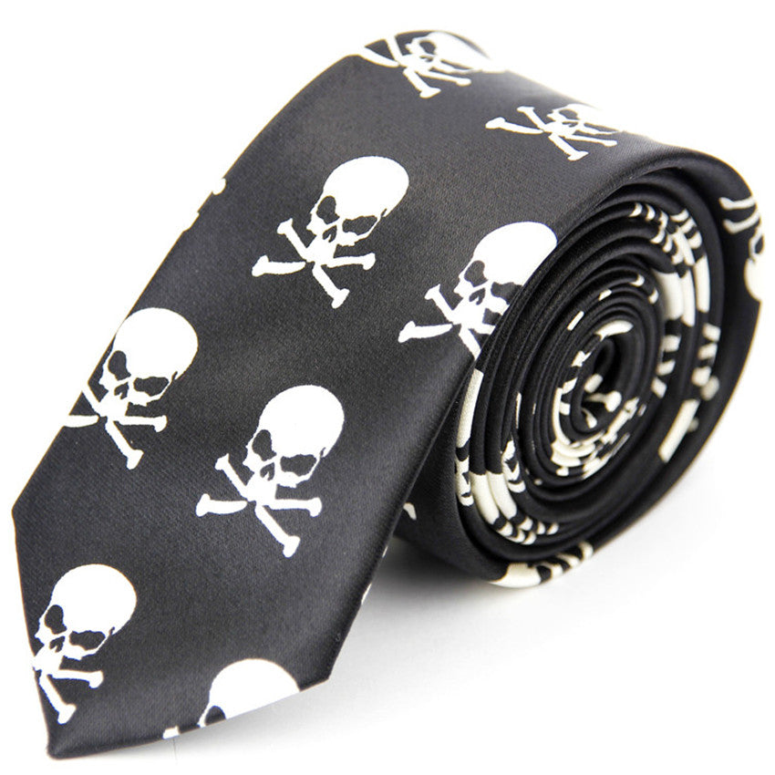 Men's Skull Tie