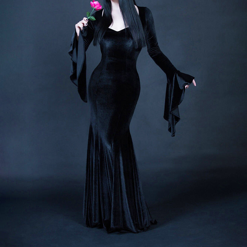 Gothic Velvet Dress