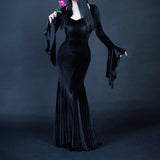 Gothic Velvet Dress