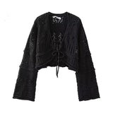 Women's Black Cardigan