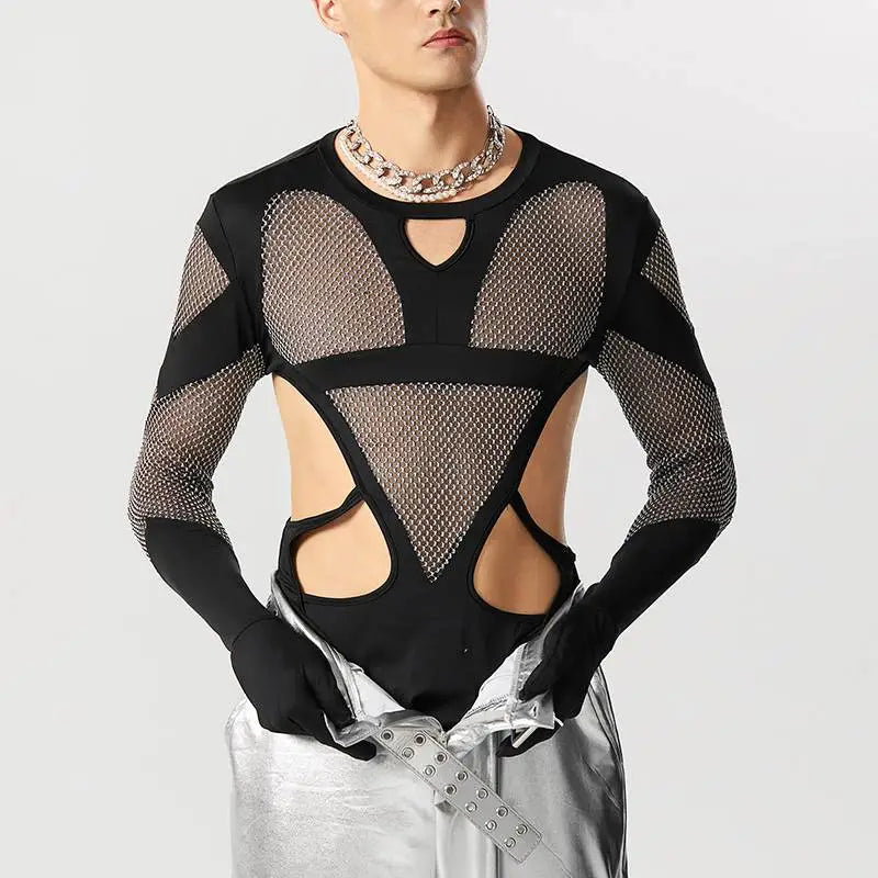 Men's Mesh Bodysuit