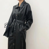 Women's Leather Coat