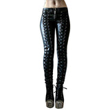 Gothic Lace-Up Pants