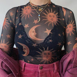 Women's Moon Top