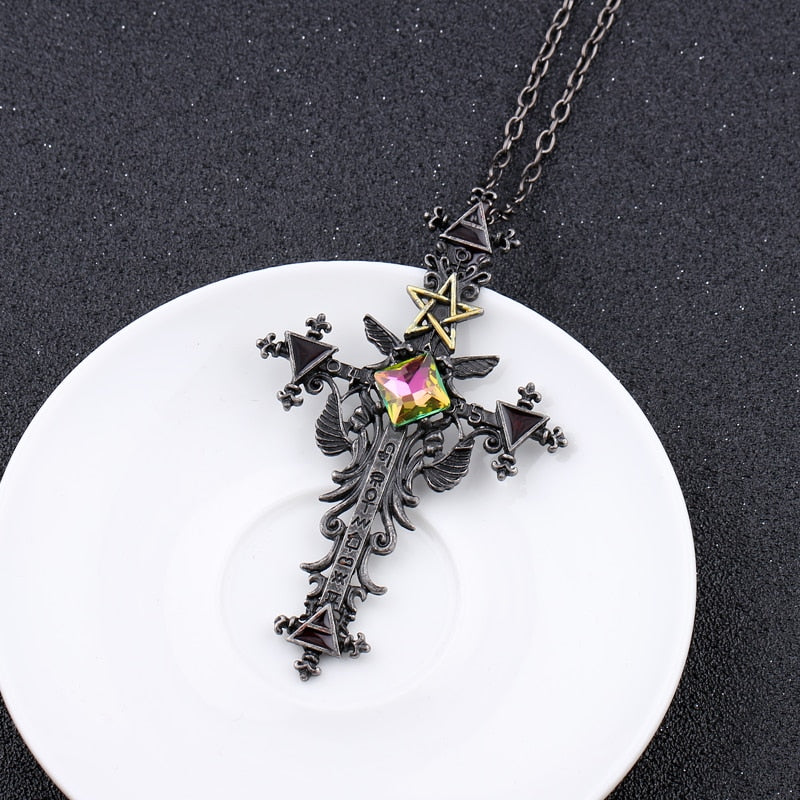 Gothic Cross Necklace