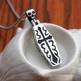 Stainless Steel Coffin Necklace