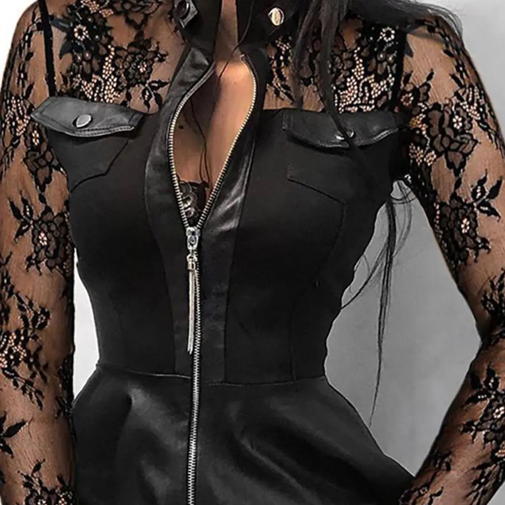 Women's Leather Dress