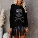 Diamond Skull Pullover