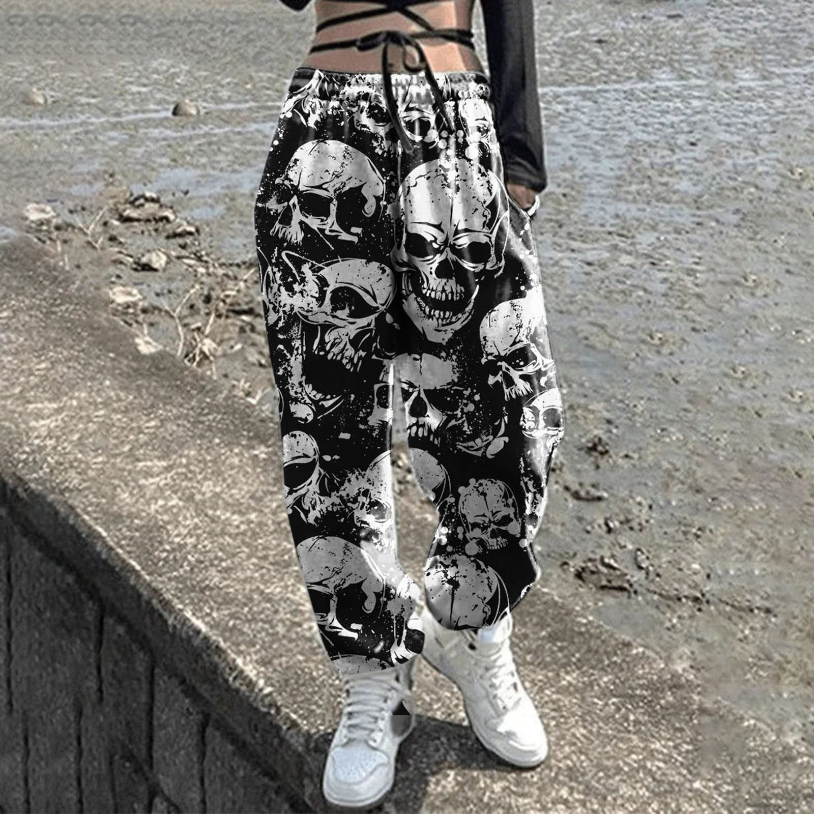 Women's Skull Sweatpants