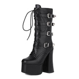 BAD DAYS PLATFORM BOOTS