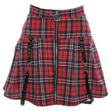 CASUAL PLAID SKIRT