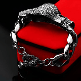 Red Eyes Skull Bracelet