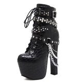 Gothic Ankle Boots