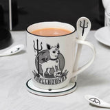 Hell Hound Mug & Spoon Set